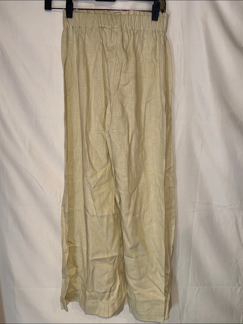 Emerson Fry Pull On Pant - Arctic Wolf Linen - Picture 4 of 6